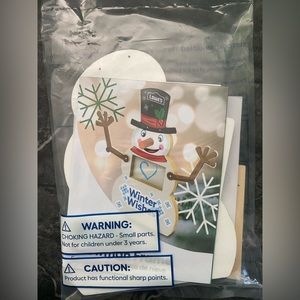 Lowes Build & Grow DIY Snowman